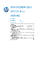 Monitory HP w19e 19-inch Widescreen LCD Monitor Instrukcja Obsługi
